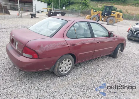 2001 Nissan Sentra Gxe из США, поврежденный, VIN 3N1CB51D51L524015